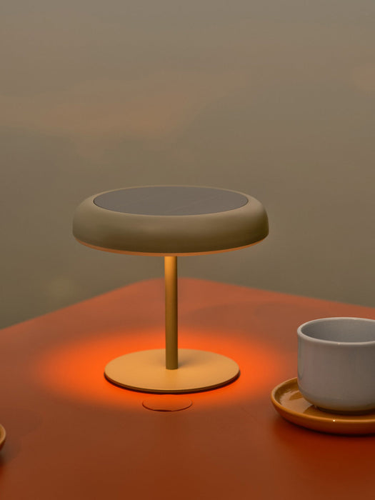 Small Solar LED Table Lamp Elmer, Dimmable