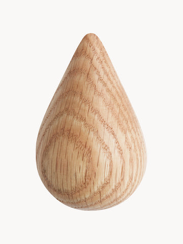 Dropit Wooden Wall Hooks, Set of 2