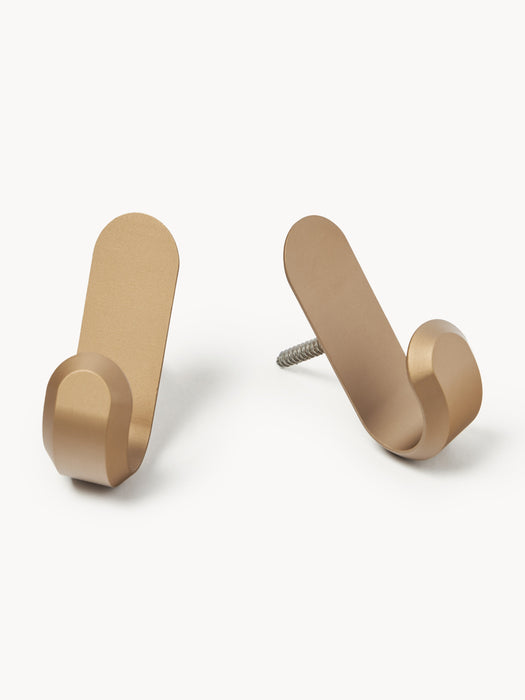 Wall Hooks Curve Mini Set of 2