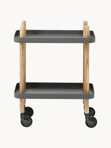 Block Metal Serving Trolley