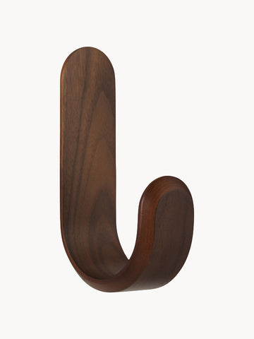 Curve Wooden Wall Hook