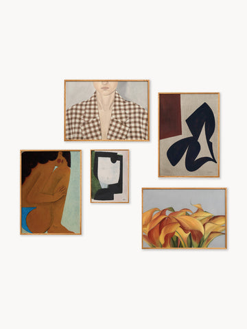 Pictures Artwall no. 38, Set of 5