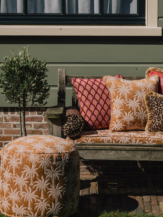 Handmade Outdoor Pouf Laura