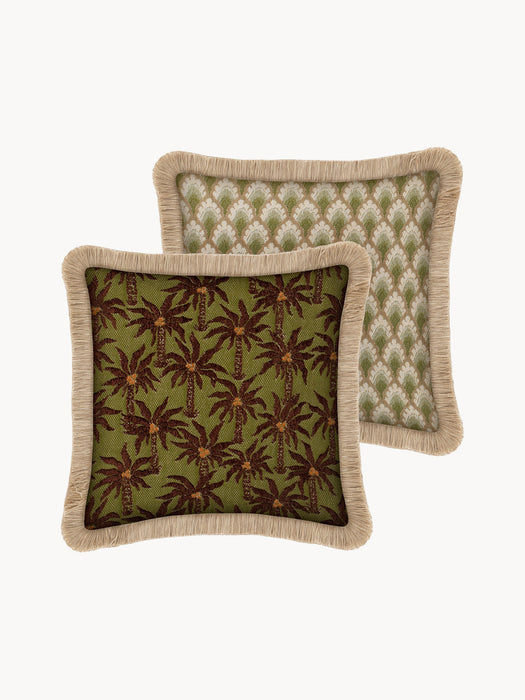 Handmade Reversible Outdoor Cushion Laura & Jessica