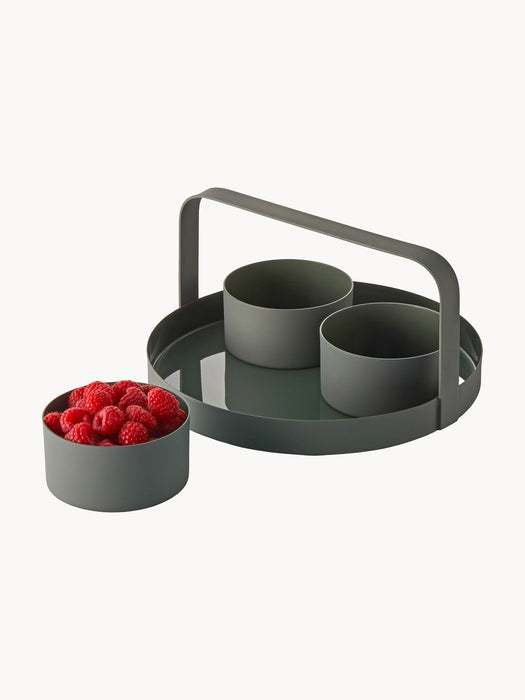Dip Bowls Clara with Serving Tray