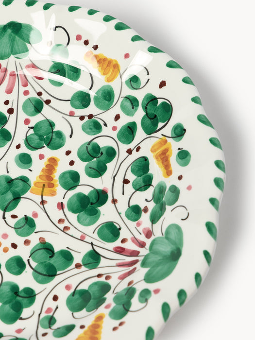 Handmade Breakfast Plate Toscana