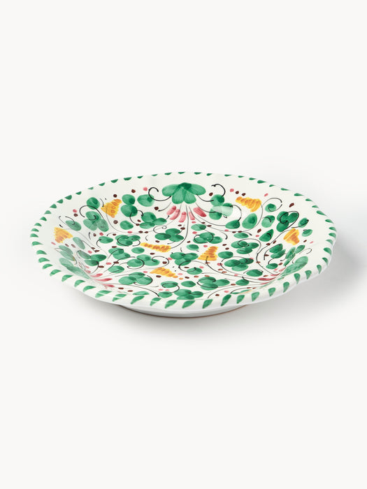 Handmade Breakfast Plate Toscana