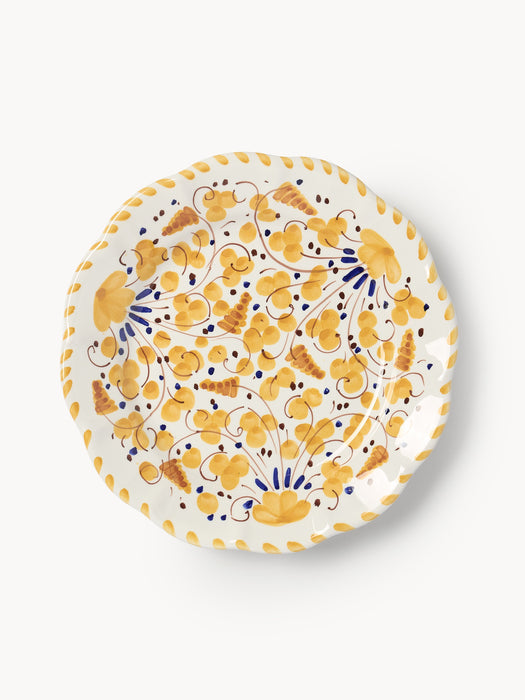 Handmade Breakfast Plate Toscana