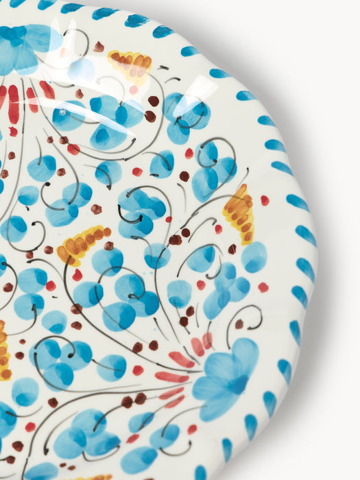 Handmade Breakfast Plate Toscana