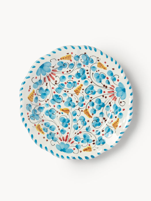 Handmade Breakfast Plate Toscana
