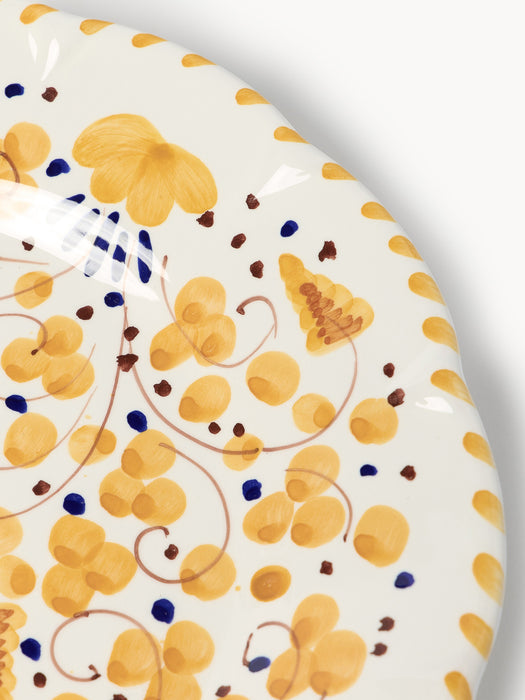 Handmade Dinner Plate Toscana