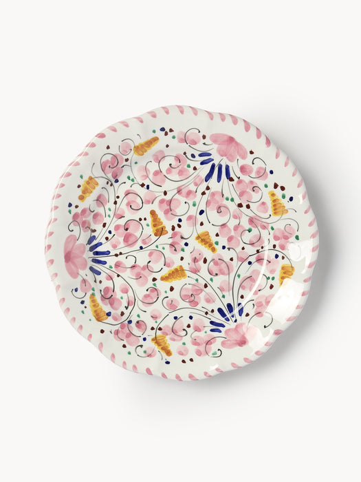Handmade Breakfast Plate Toscana