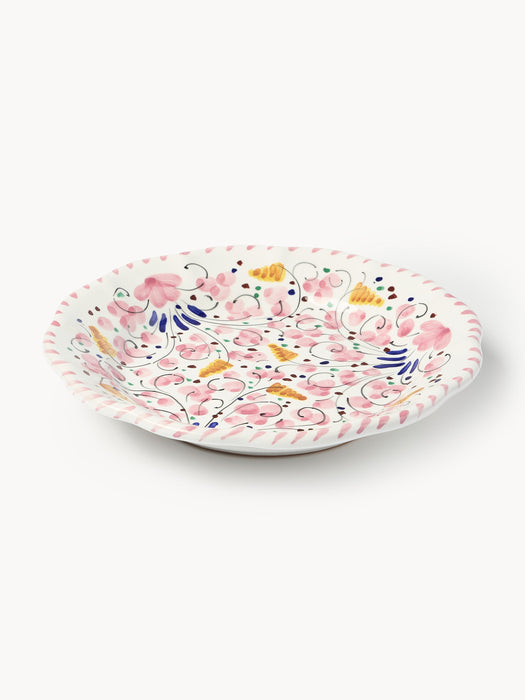 Handmade Breakfast Plate Toscana