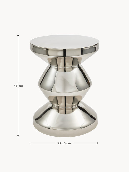 Round Side Table Zig Zag