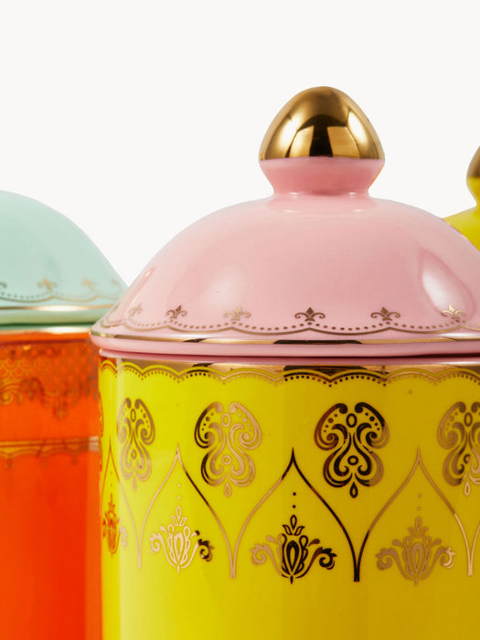 Grandpa Porcelain Storage Jar