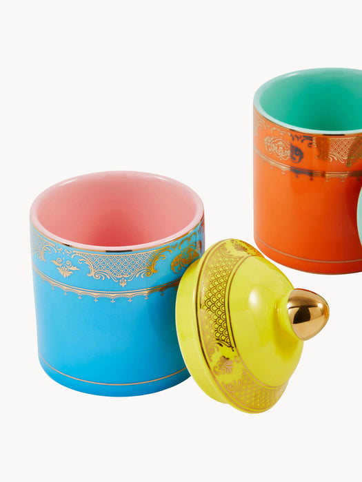 Grandpa Porcelain Storage Jar