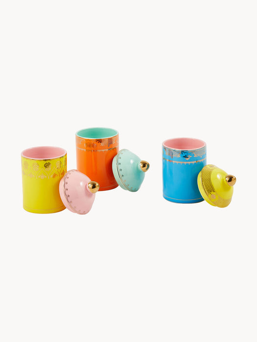 Grandpa Porcelain Storage Jar