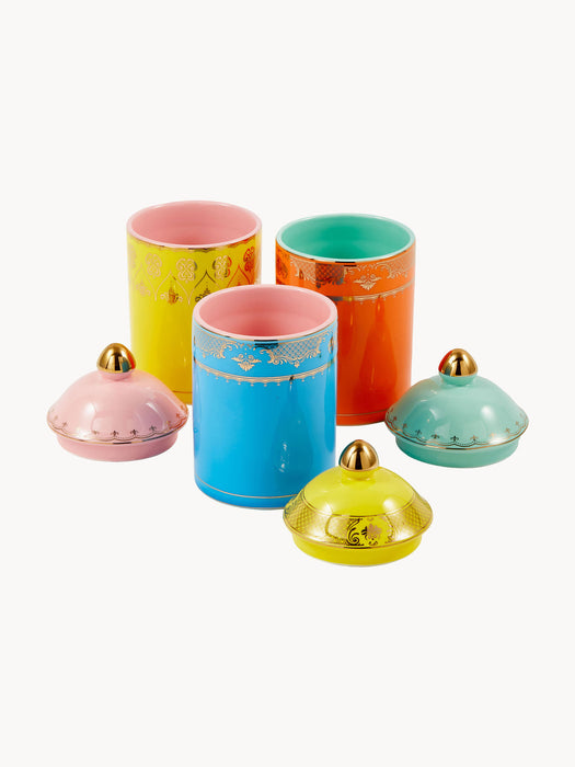 Grandpa Porcelain Storage Jar
