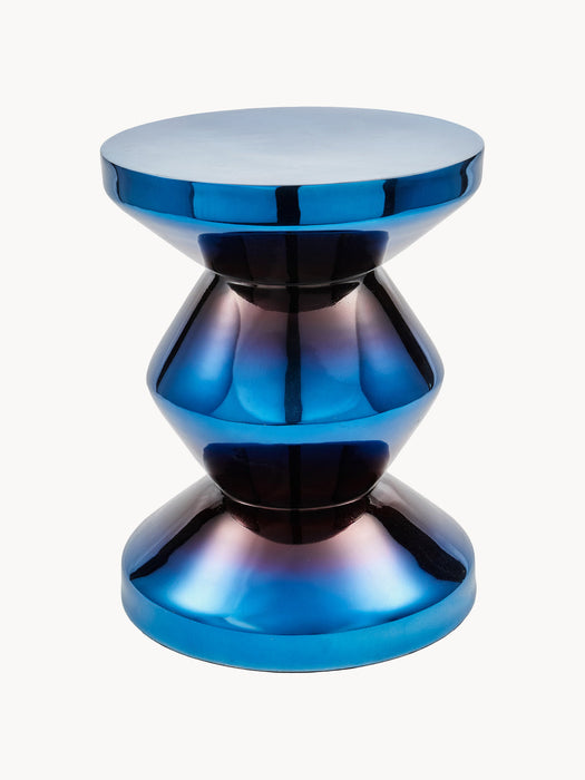 Zig Zag Round Side Table