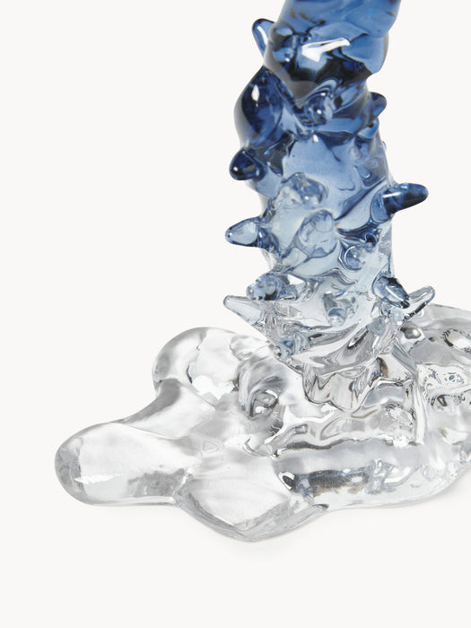 Drip Glass Candle Holder
