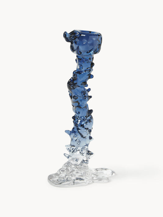 Drip Glass Candle Holder