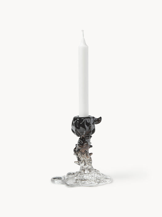 Drip Glass Candle Holder