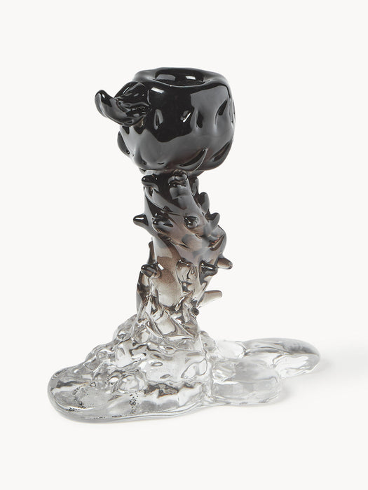 Drip Glass Candle Holder