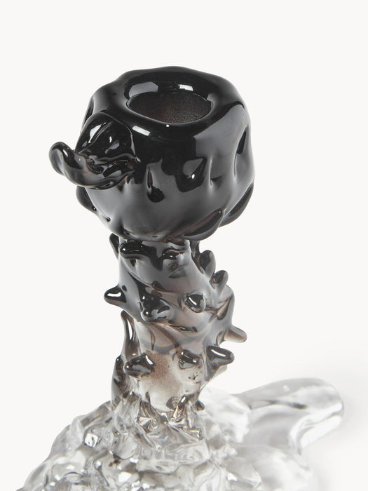 Drip Glass Candle Holder