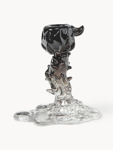 Drip Glass Candle Holder