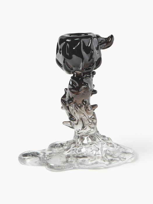 Drip Glass Candle Holder