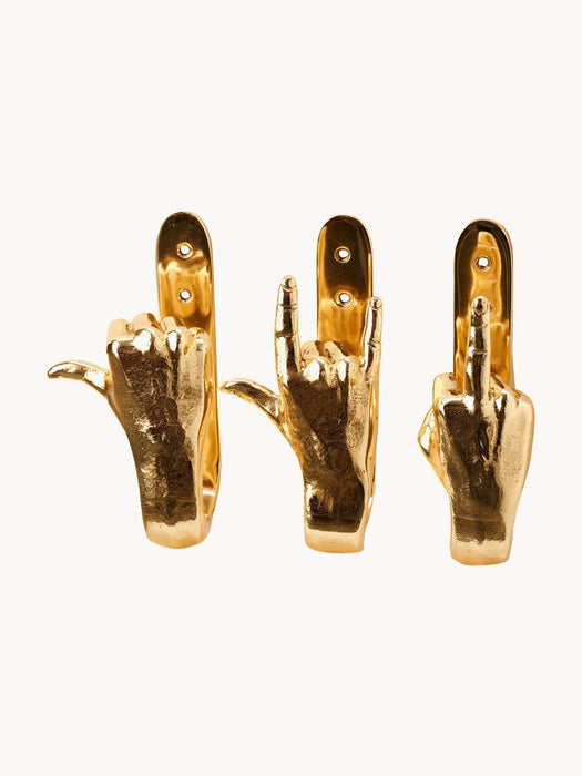 Thumbs-up Metal Wall Hook