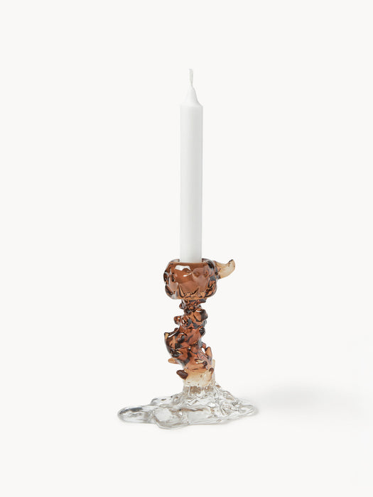 Drip Glass Candle Holder