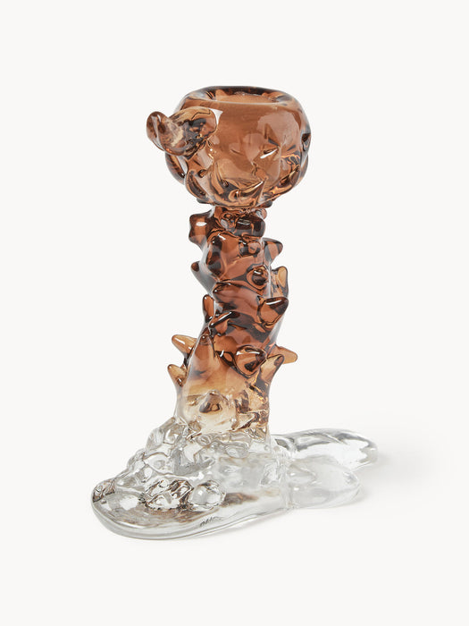 Drip Glass Candle Holder
