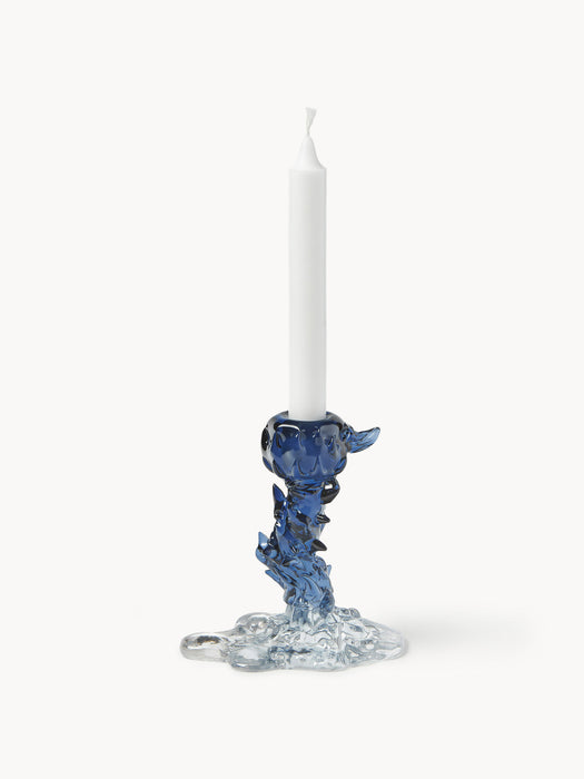 Drip Glass Candle Holder