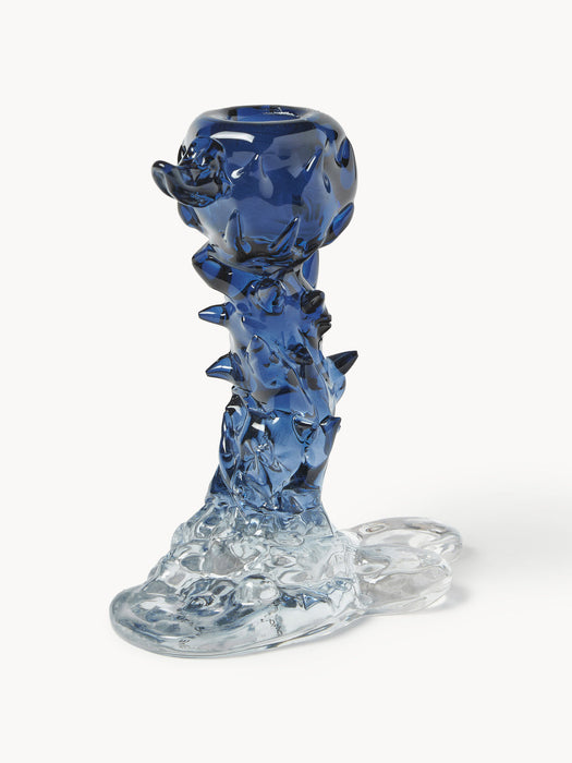 Drip Glass Candle Holder