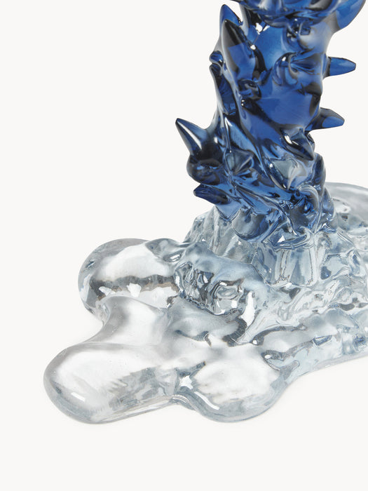 Drip Glass Candle Holder