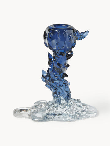 Drip Glass Candle Holder
