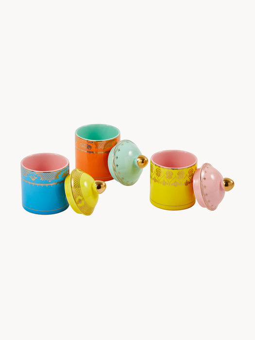 Grandpa Porcelain Storage Jar