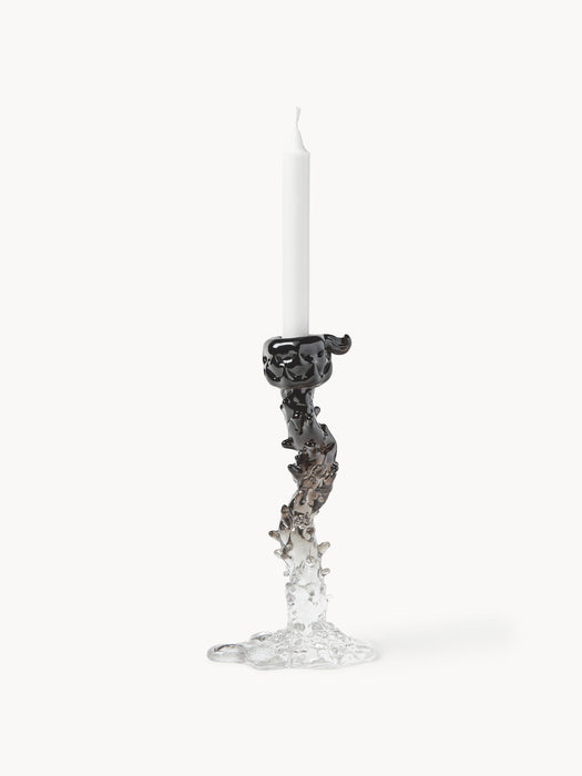 Drip Glass Candle Holder