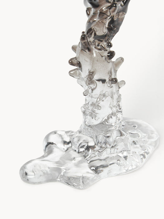 Drip Glass Candle Holder