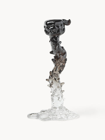 Drip Glass Candle Holder