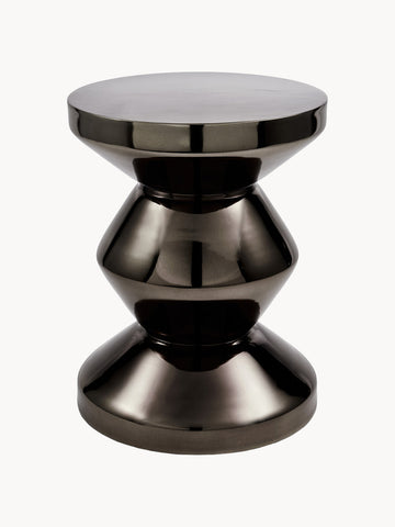 Zig Zag Round Side Table