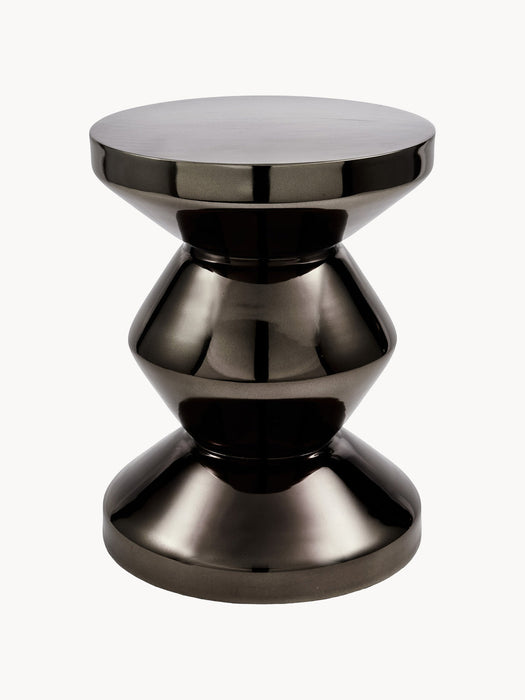 Zig Zag Round Side Table