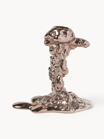 Drip Metal Candle Holder
