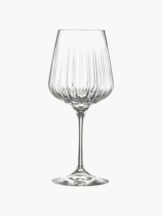 Crystal Wine Glasses Timeless Set of 6