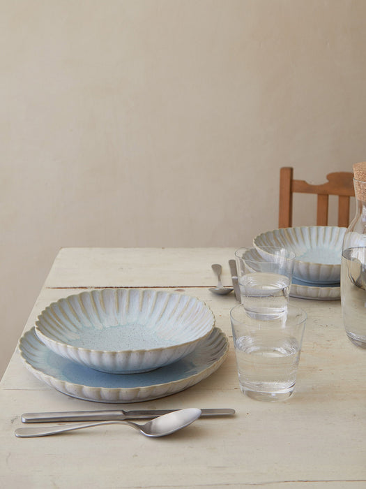 Pasta Plate Mallorca with Scaloped Edges