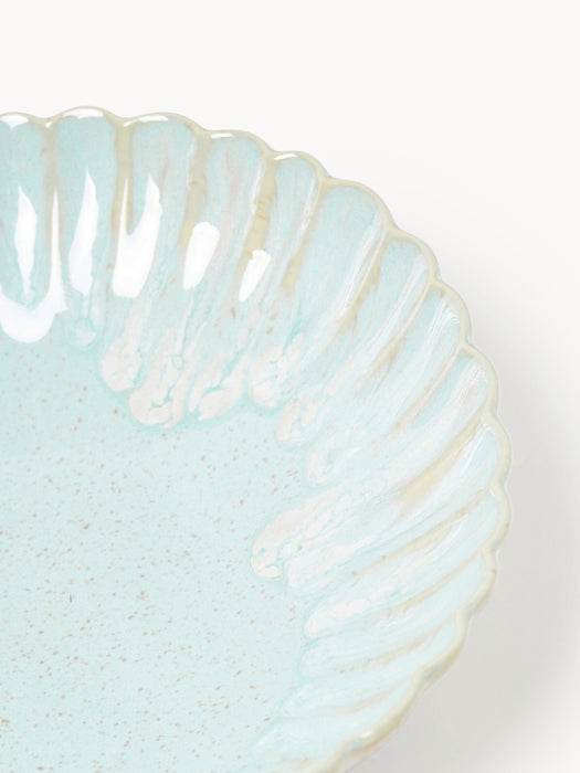 Pasta Plate Mallorca with Scaloped Edges