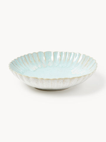 Pasta Plate Mallorca with Scaloped Edges
