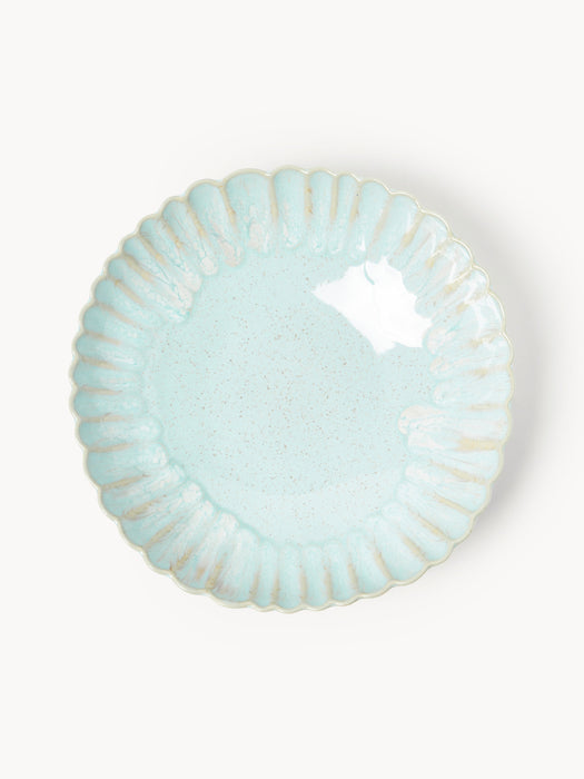 Pasta Plate Mallorca with Scaloped Edges