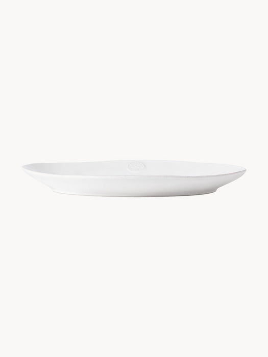 Oval Serving Platter Nova with Hand-Brushed Rim